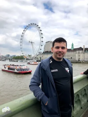 Felipe e Isabelle em Londres